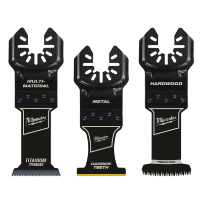 MILWAUKEE MULTI TOOL BLADE VARIETY KIT 3PC